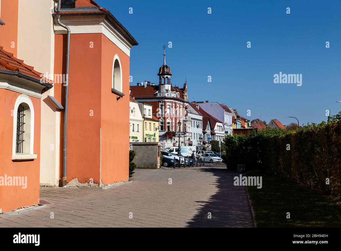 Europe, Poland, Opole Voivodeship, Niemodlin / Falkenberg Stock Photo