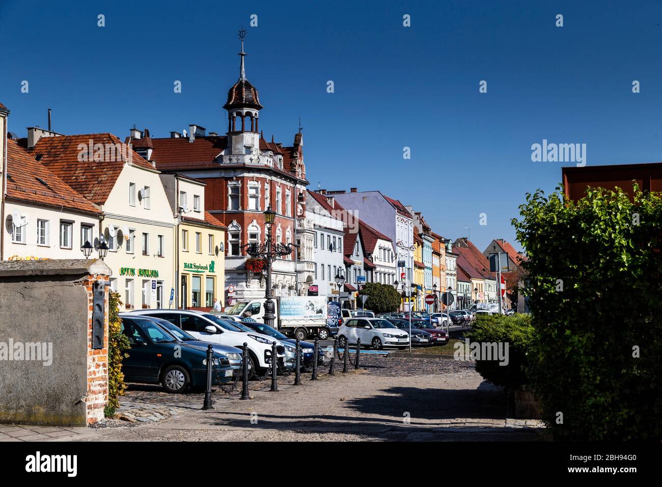 Europe, Poland, Opole Voivodeship, Niemodlin / Falkenberg Stock Photo
