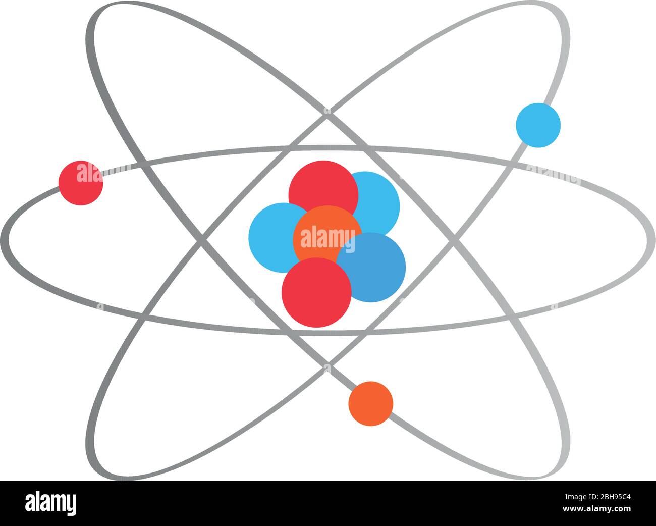Isolated atom icon Stock Vector Image & Art - Alamy