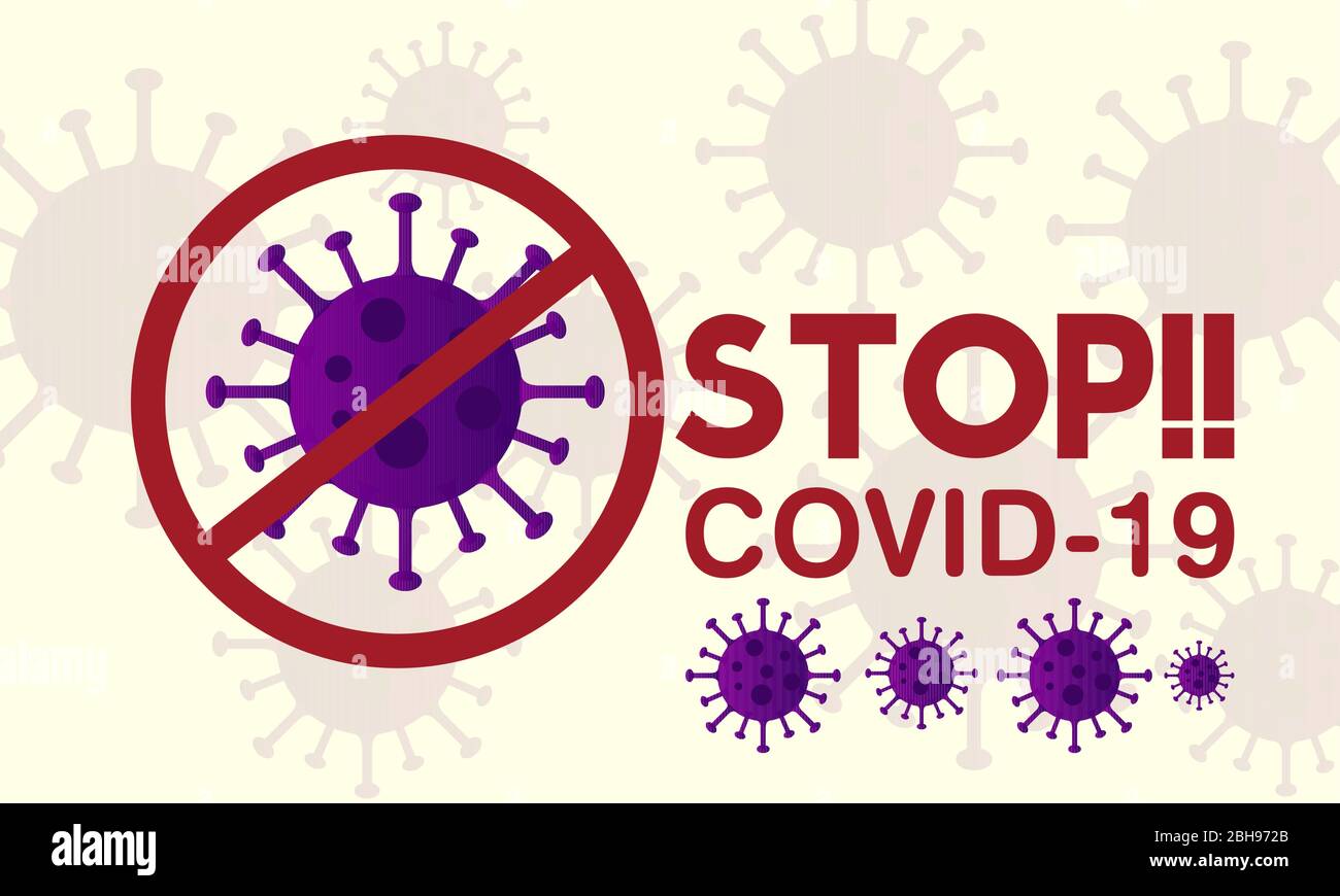Coronavirus stop and prevention poster Stock Vector Image & Art - Alamy
