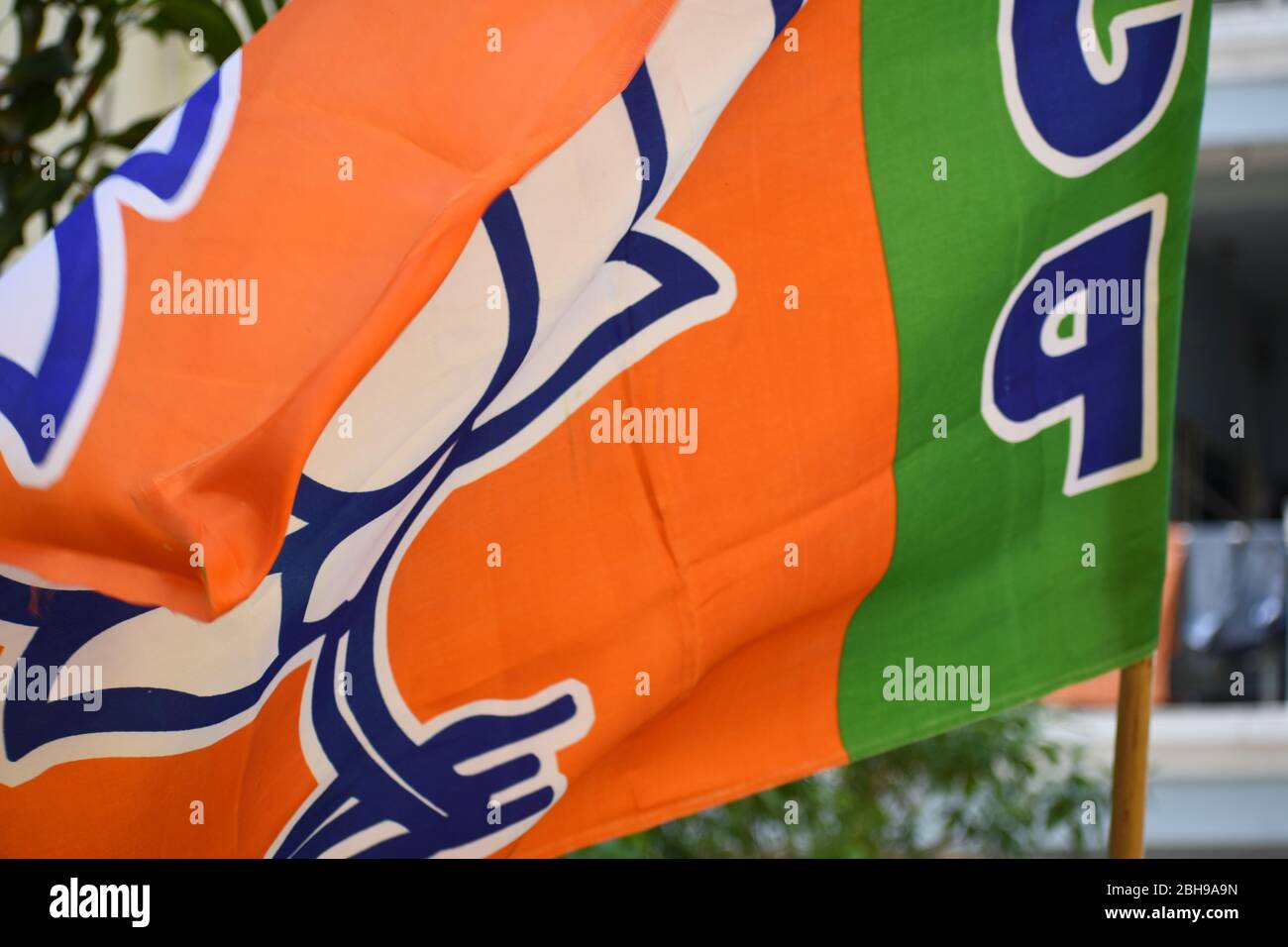 Bjp Flag High Resolution Stock Photography And Images Alamy