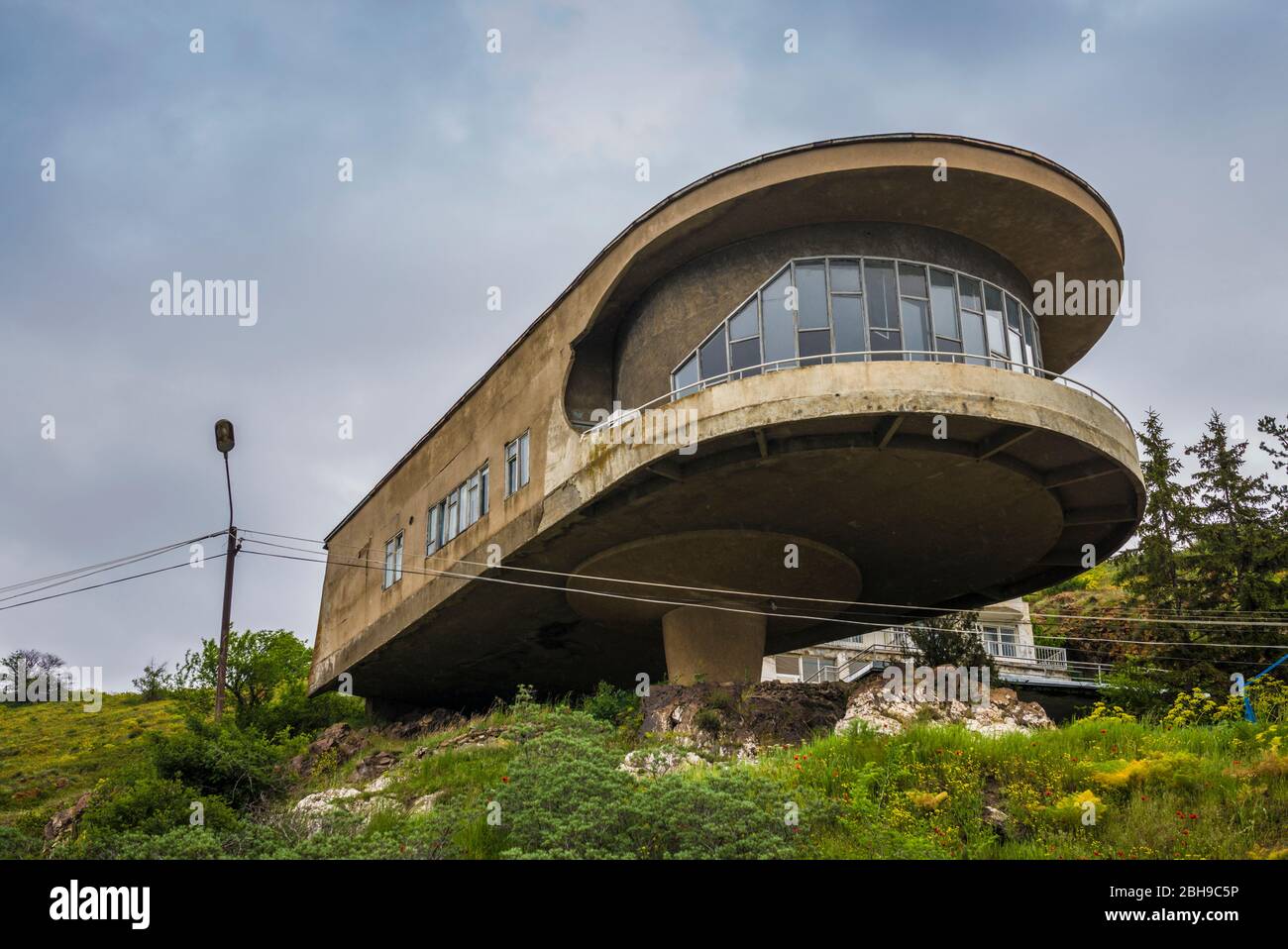 Armenia, Lake Sevan, Sevan, House of Writers Stock Photo