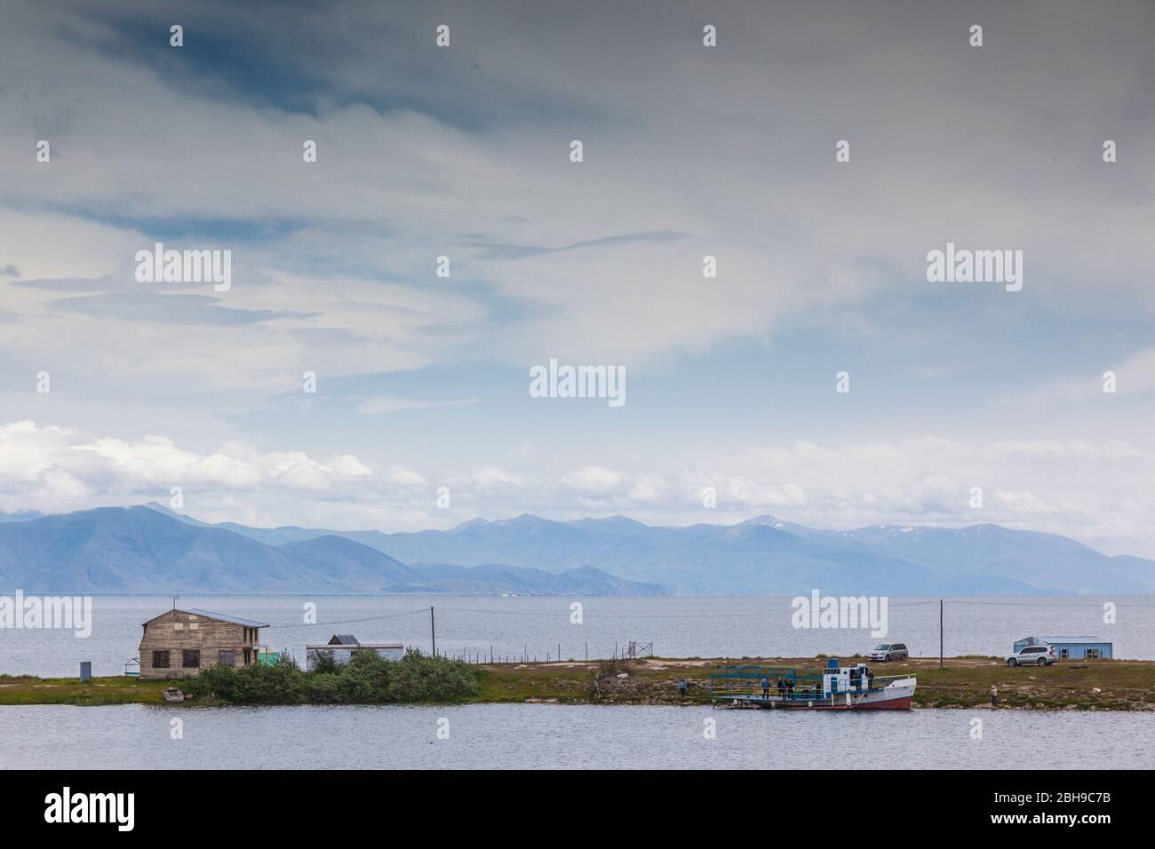 Armenia, Lake Sevan, Tzovazard, lake view Stock Photo