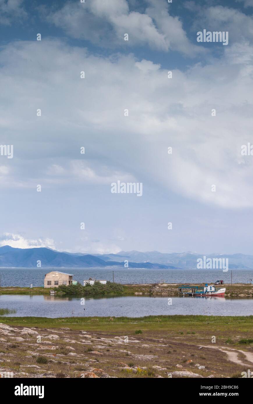 Armenia, Lake Sevan, Tzovazard, lake view Stock Photo