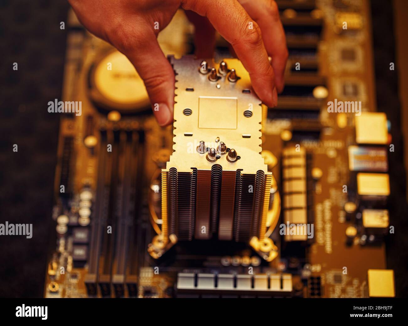 Removing cooler hi-res stock photography and images - Alamy