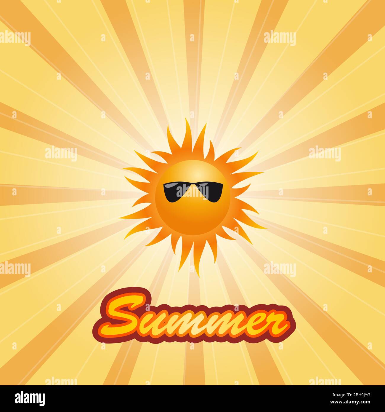 vector illustration summer Stock Vector Image & Art - Alamy
