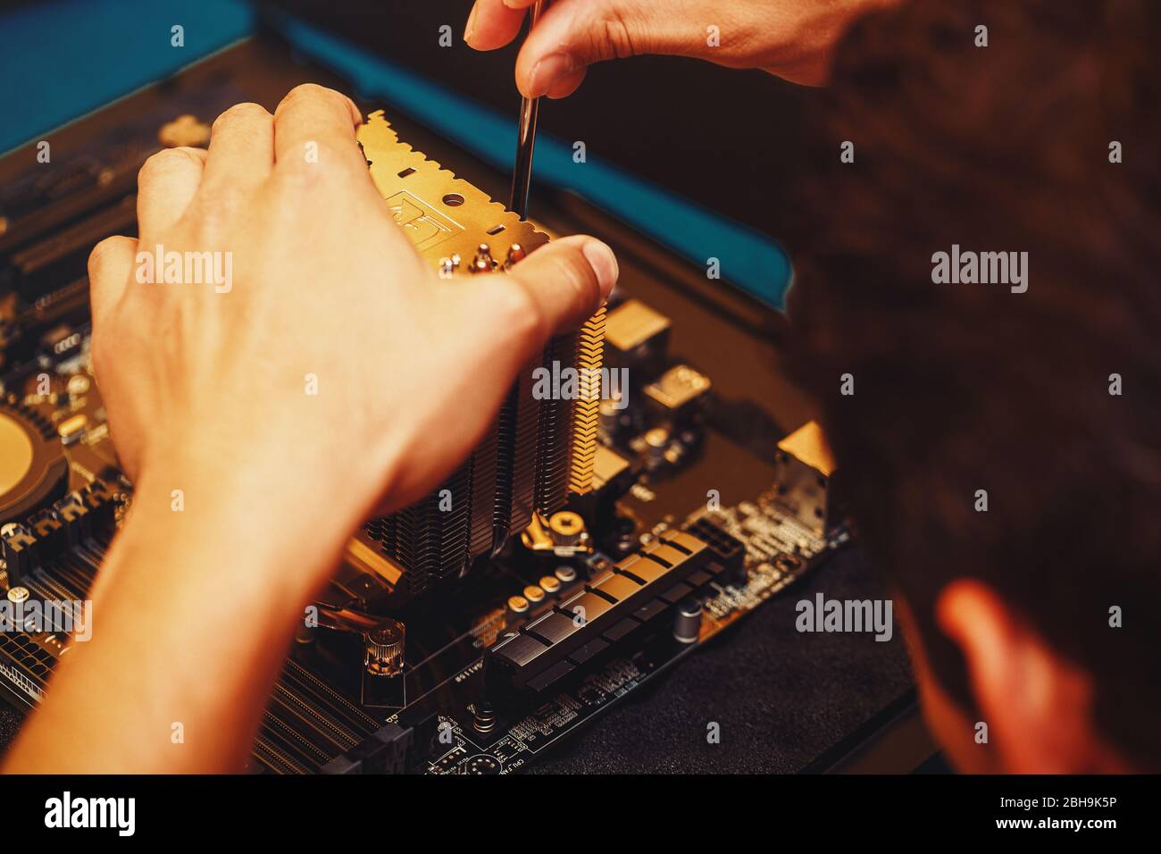 Removing cooler hi-res stock photography and images - Alamy