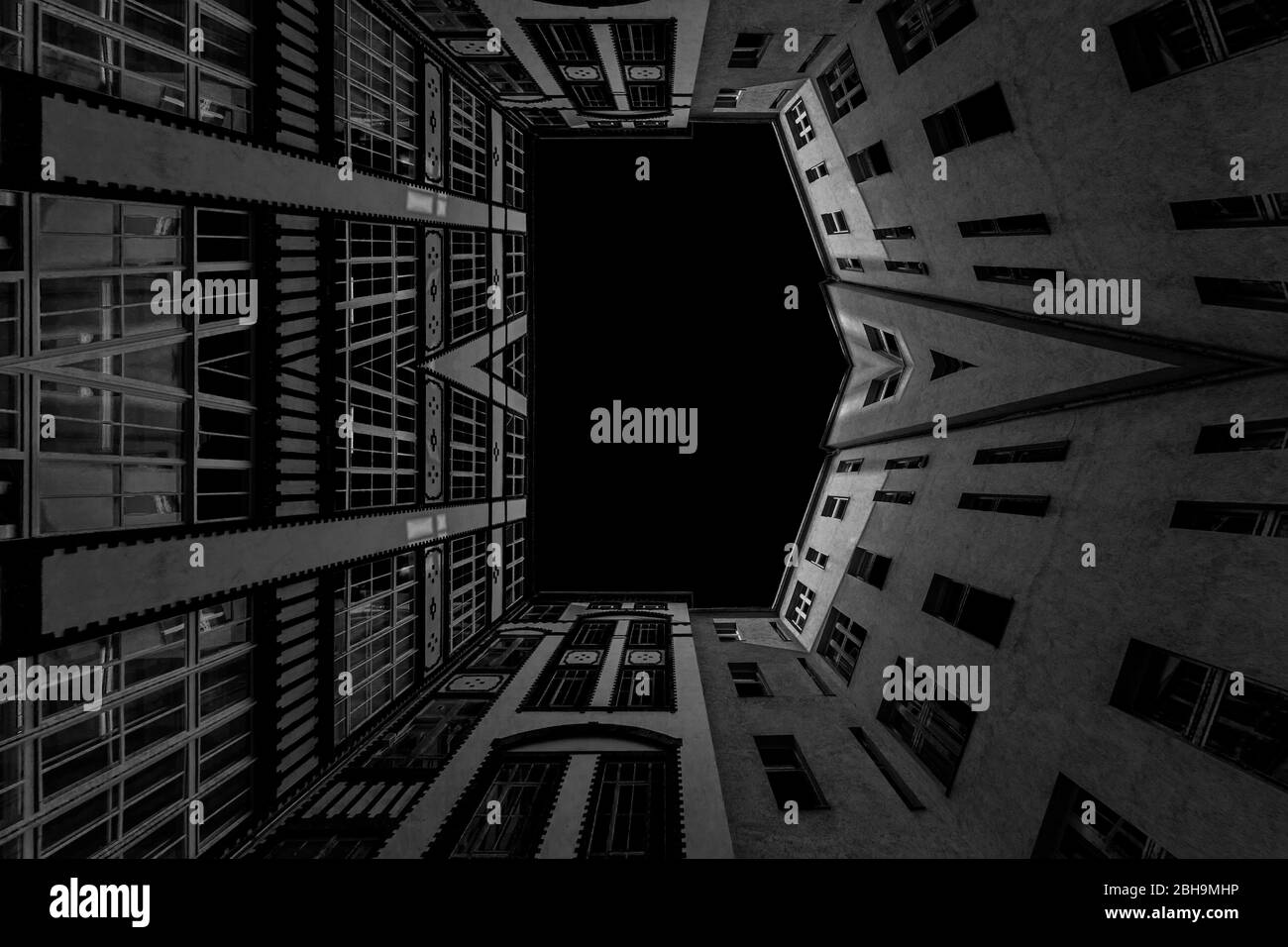 Berlin town houses Black and White Stock Photos & Images - Alamy