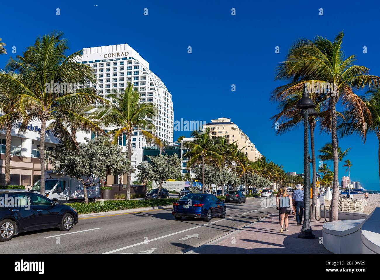 Apartments Skyscrapers, Fort Lauderdale Beach Boulevard, Fort