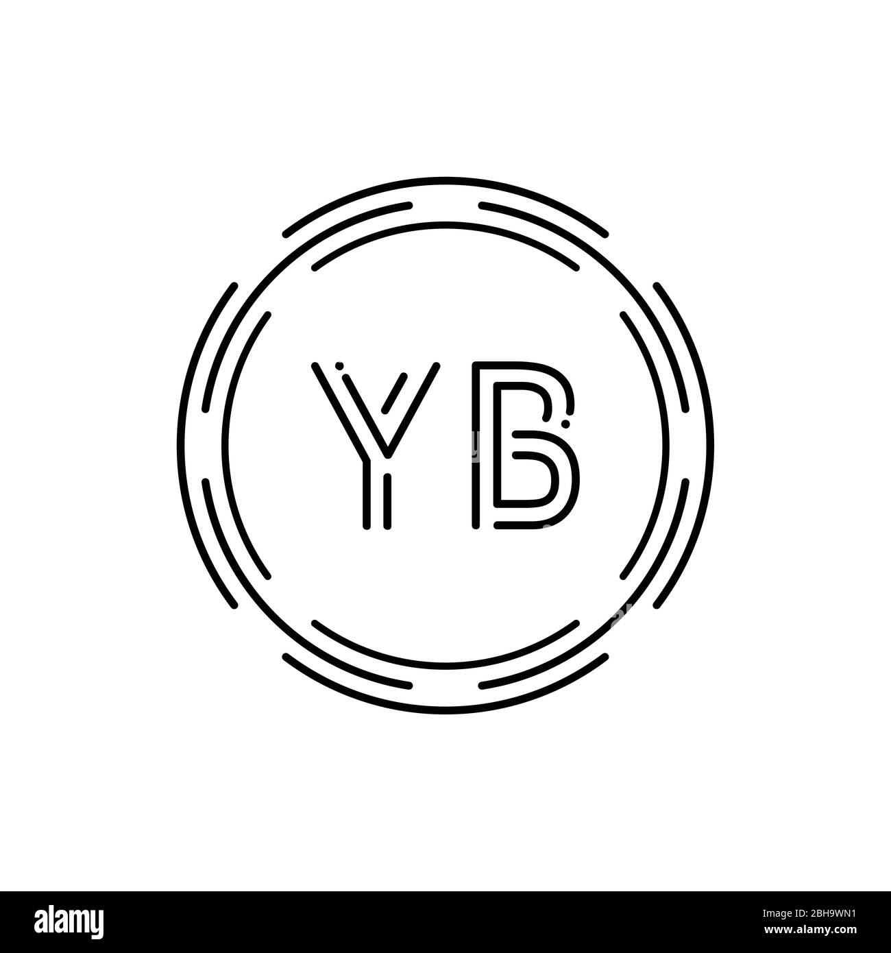 YBA logo. YBA letter. YBA letter logo design. Initials YBA logo linked with  circle and uppercase monogram logo. YBA typography for technology, business  and real estate brand. 9020565 Vector Art at Vecteezy