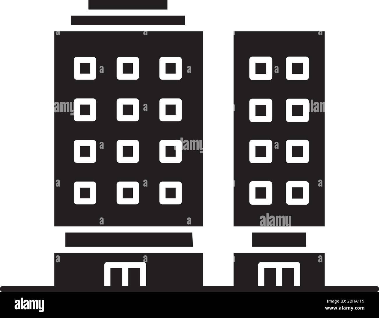 Office complex outside Stock Vector Images - Alamy