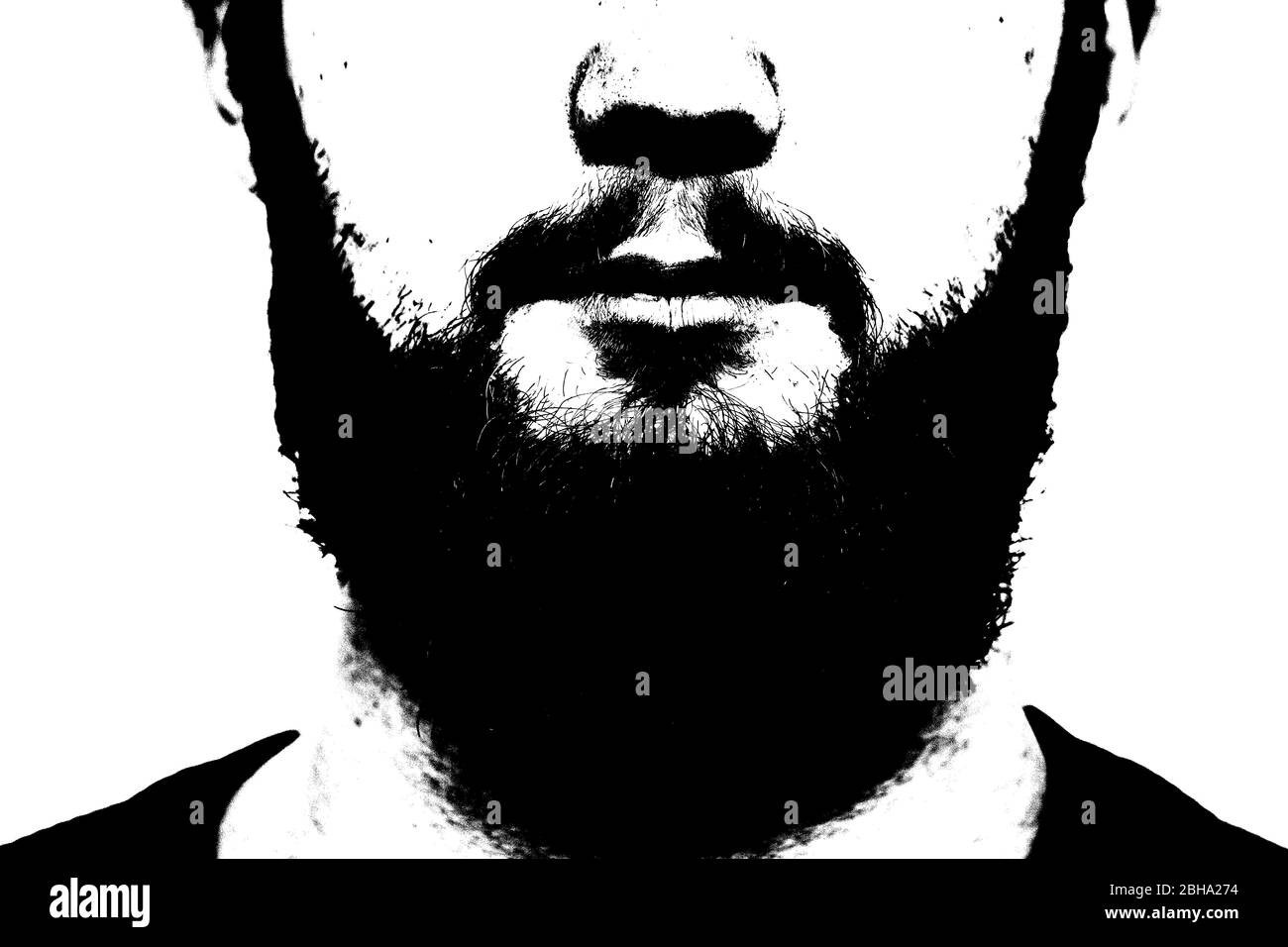 Hipster Black and White, Hairstyle. Men with beard background, fashion or barber modern design Stock Photo - Alamy Hipster Black and White, Hairstyle. Men with beard background, fashion or barber modern design Stock Photo - Alamy