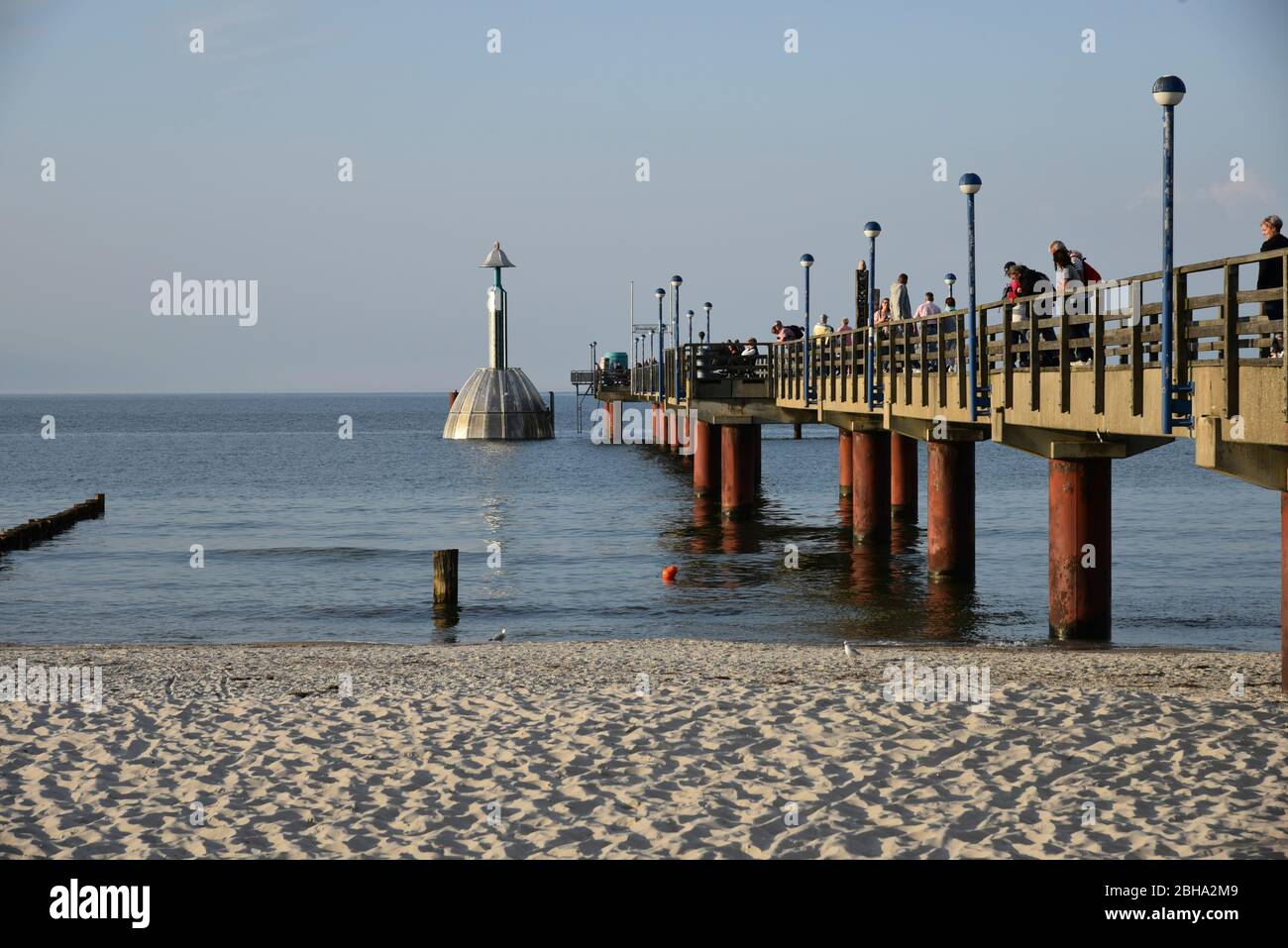 Europe, Germany, Mecklenburg-Vorpommern, Zingst, Baltic Sea, beach Stock Photo