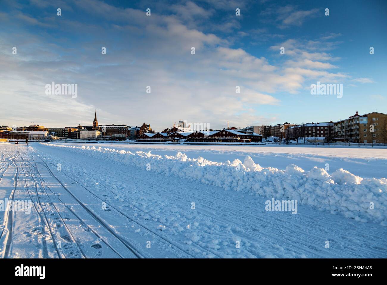 Europe, Sweden, Norrbotten, Luleå Municipality, Lulea / Luleå Stock ...