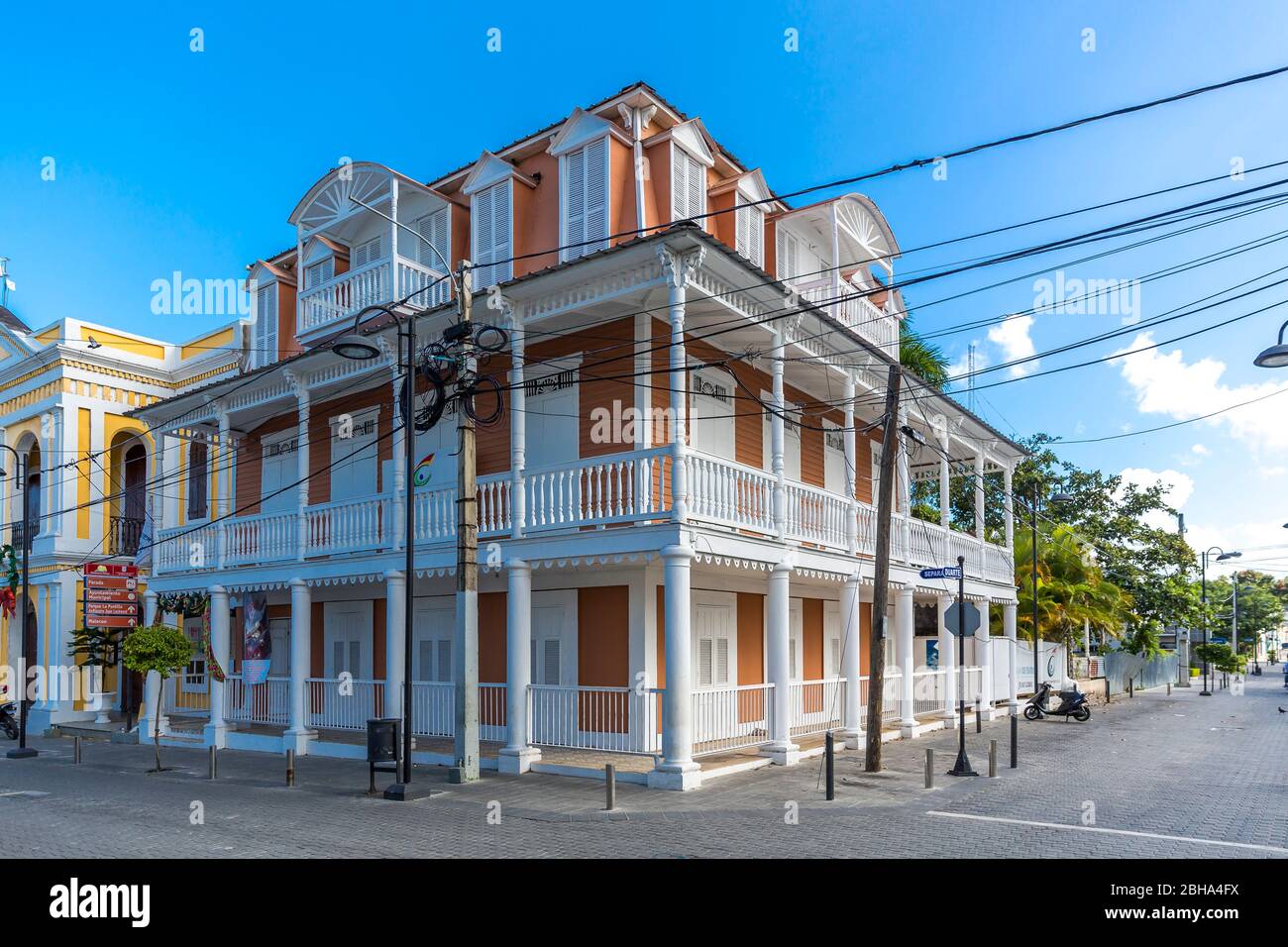 Kulturzentrum, Puerto Plata, Dominikanische Republik, Große Antillen, Karibik, Atlantik, Mittelamerika Stock Photo