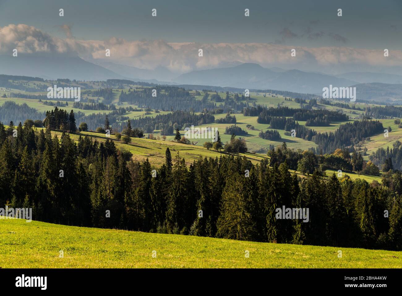 Europe, Poland, Lesser Poland, Tatra Mountains / Podhale Stock Photo ...