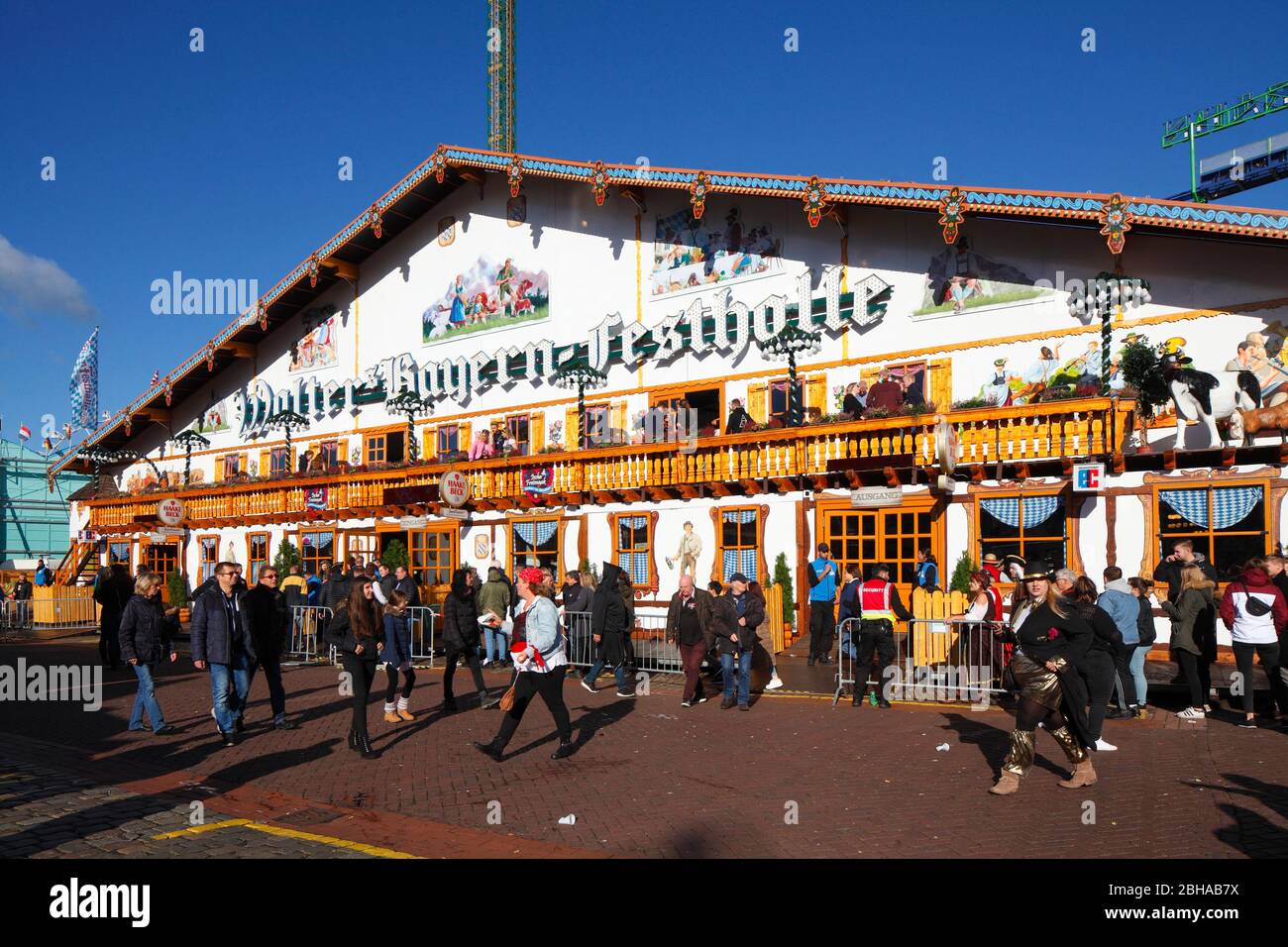 Bayern tent on the Bremer Freimarkt, Bremen, Germany, Europe Stock Photo -  Alamy