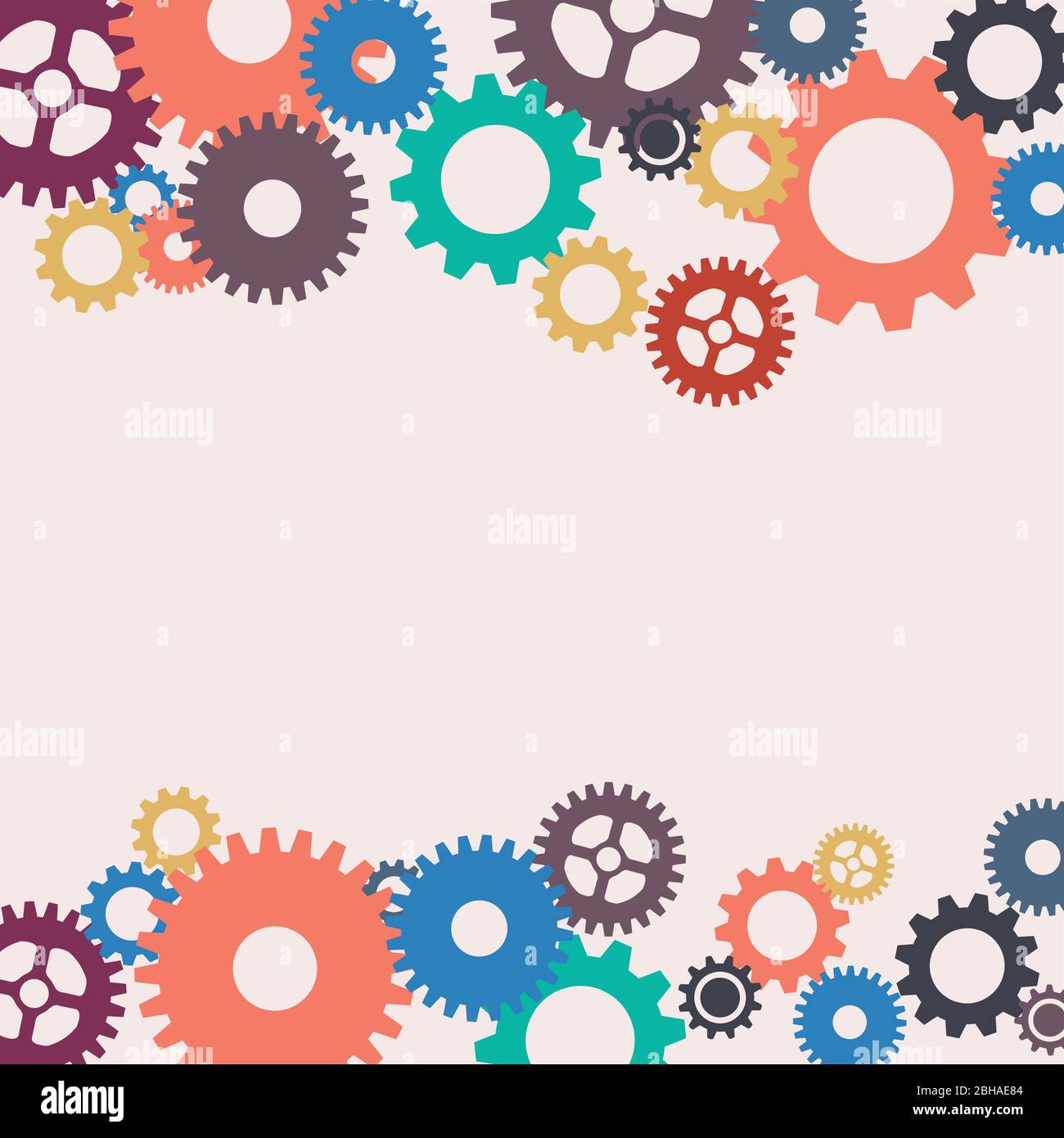 Vector abstract gears background Stock Vector Image & Art Alamy