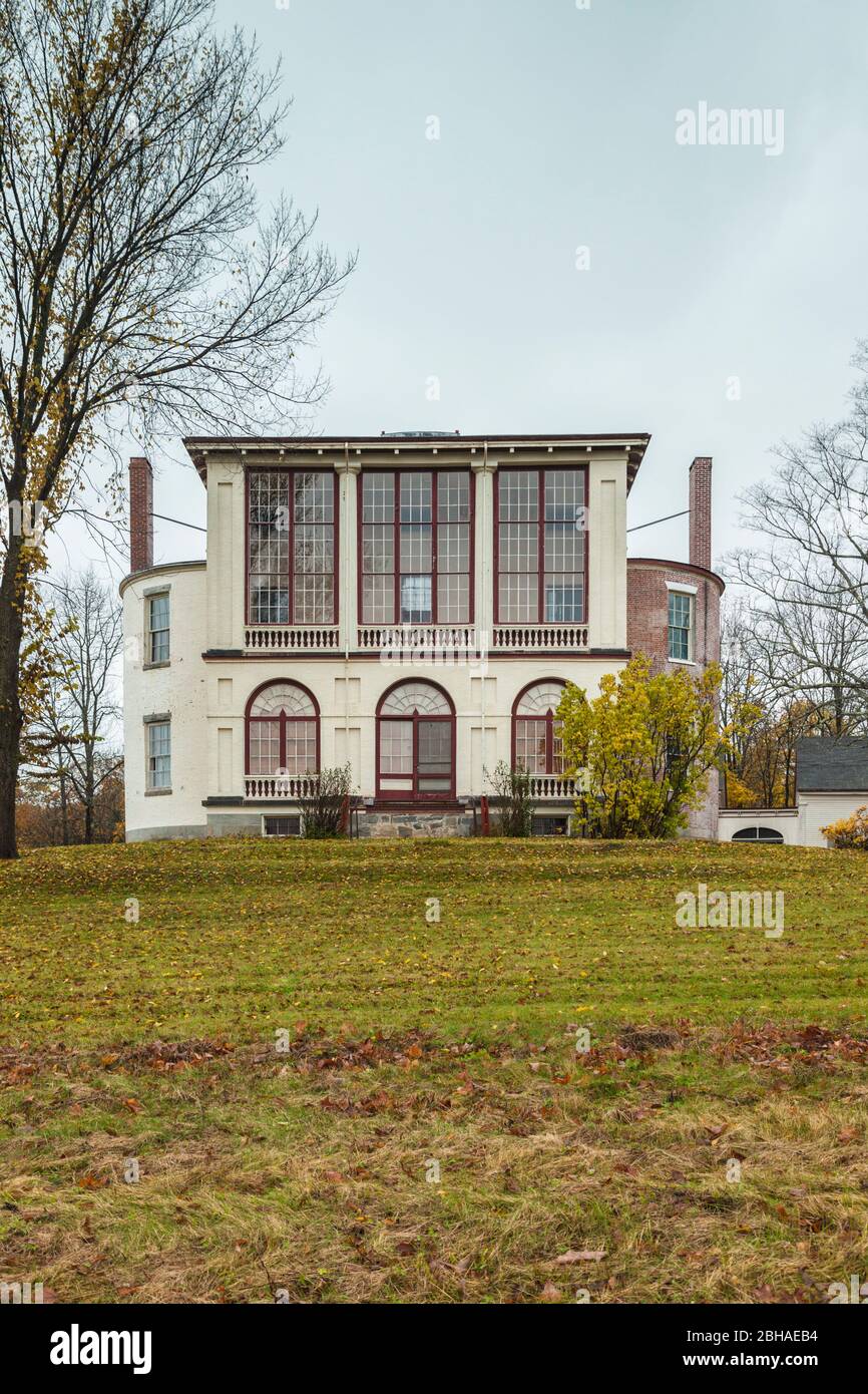 USA, Maine, Wiscasset, Castle Tucker, historic home of the Tucker