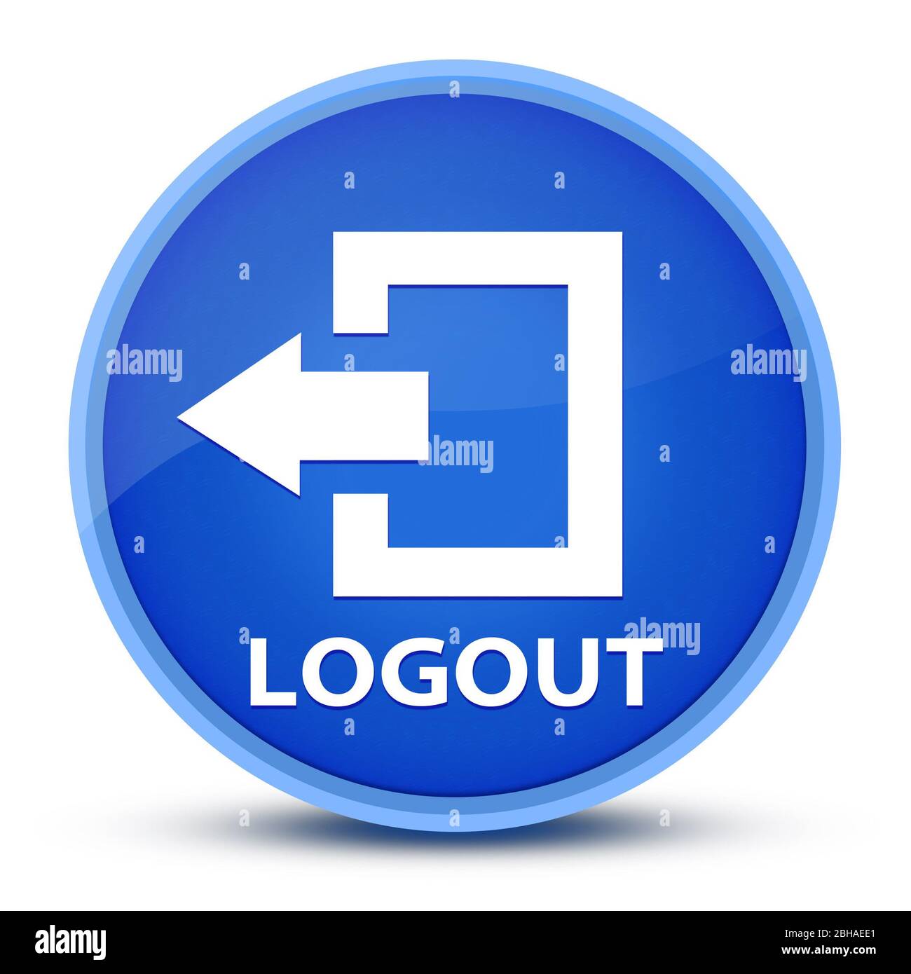 Logout button sale