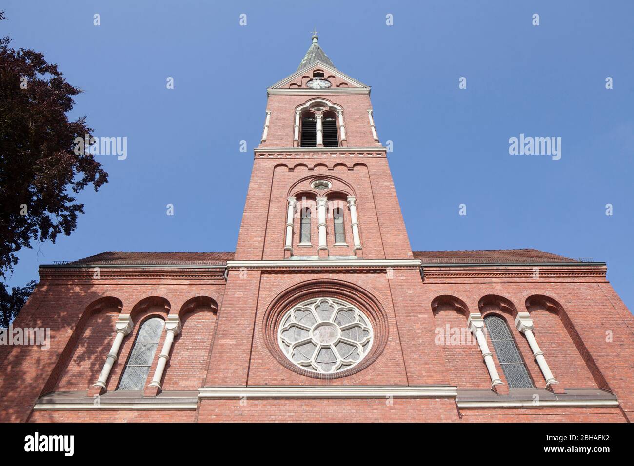 St. Gorgonius parish church, Goldenstedt, Vechta district, Lower Saxony, Germany, Europe Stock Photo