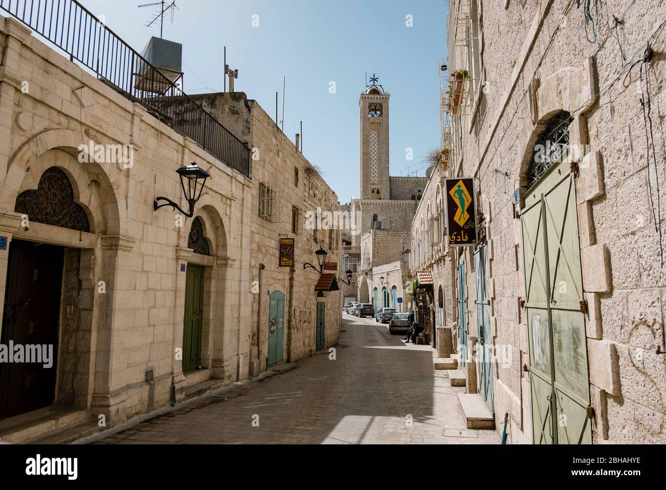 In the old town of Bethlehem, Palestine Stock Photo - Alamy