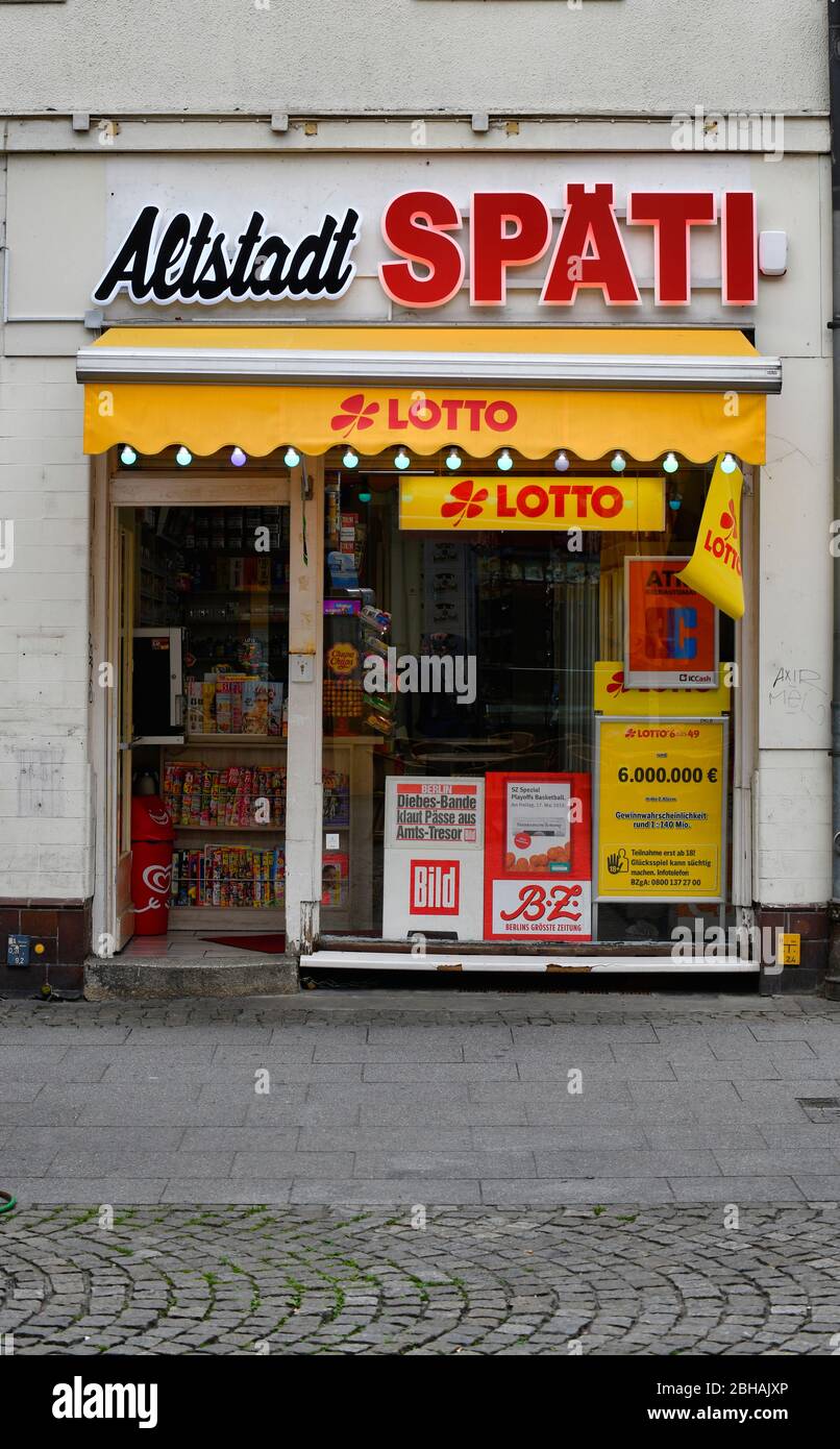 Berlin shops shopping district hi-res stock photography and images - Alamy