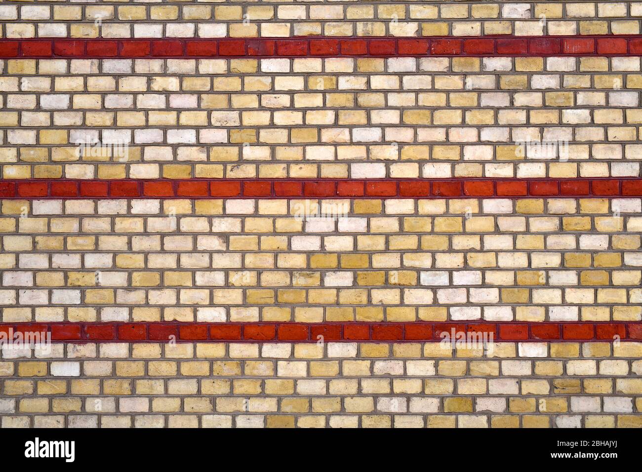 Brick wall, brick wall, district Spandau, Berlin, Germany Stock Photo