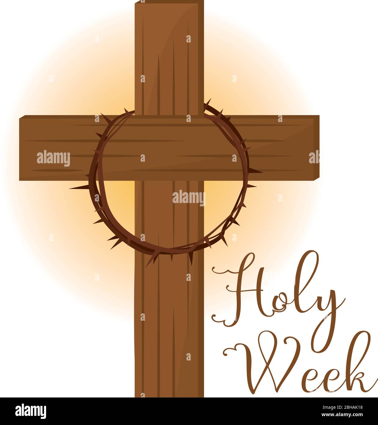 Holy week poster Stock Vector Image & Art Alamy