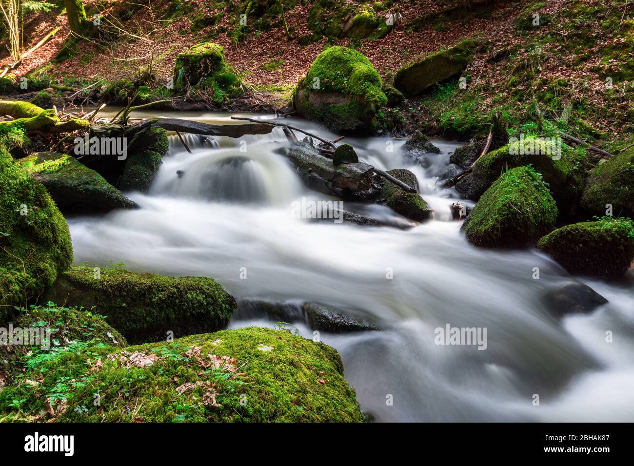 Otterbach Valley in Lower Bavaria, Oberpfalz Germany Stock Photo