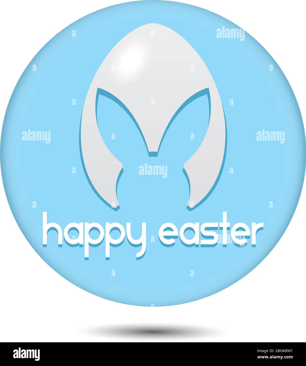 Easter text button on hi-res stock photography and images - Alamy