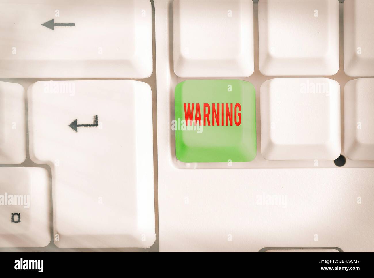 Notes As Warning Writing note showing Warning. Business concept for Advice Sign for ...