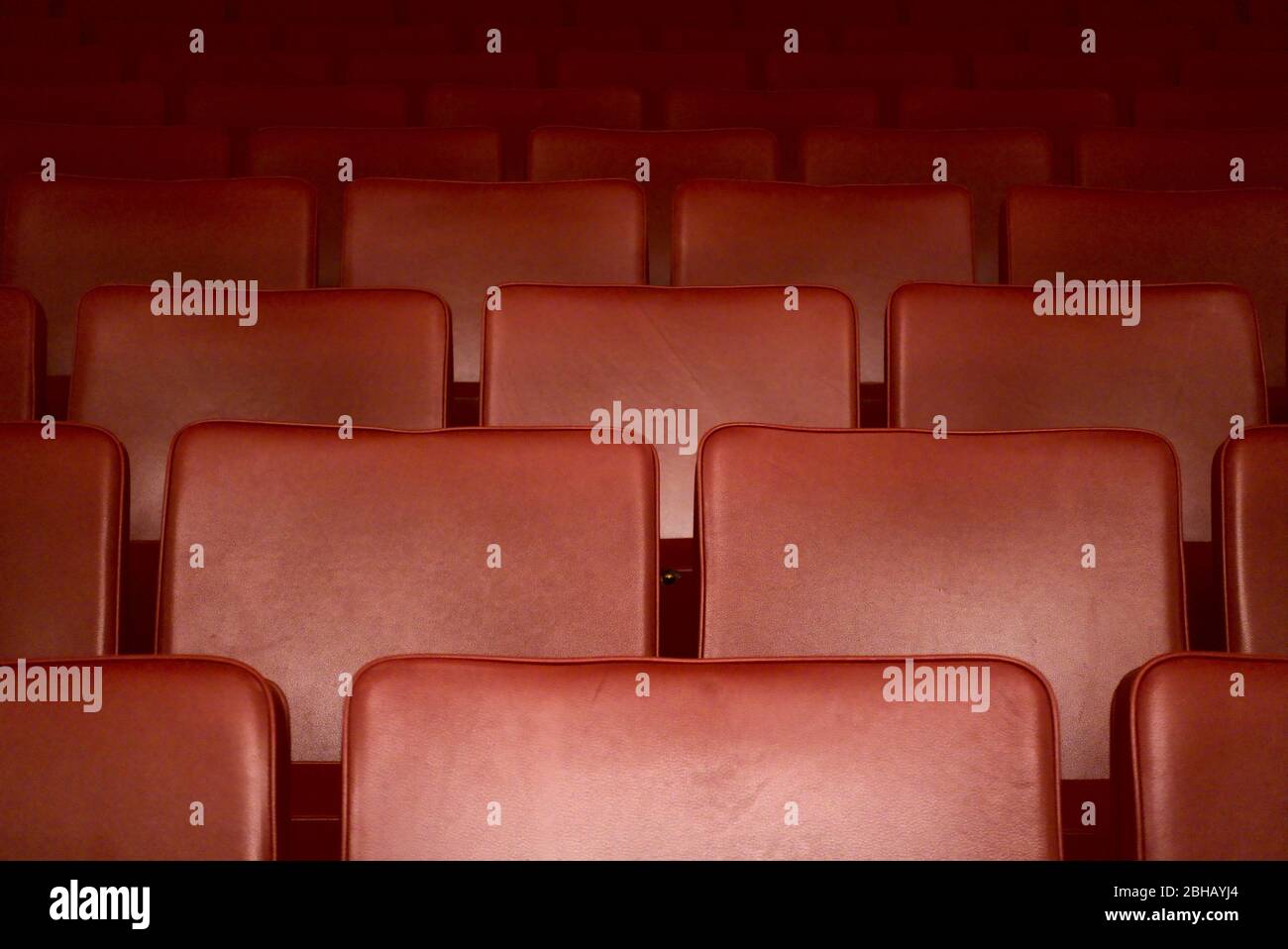 Retro cinema seats hi-res stock photography and images - Alamy