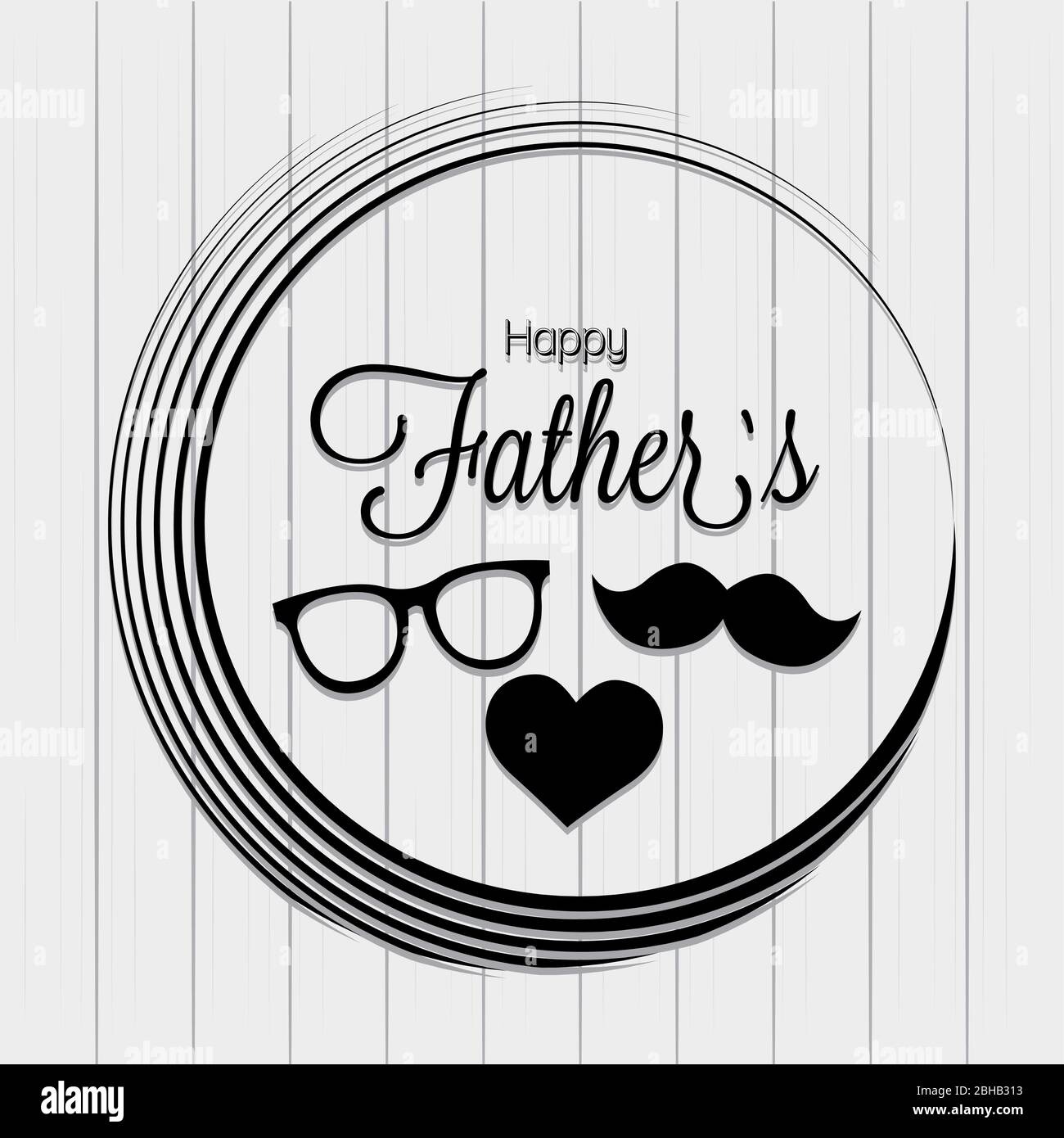 Happy fathers day card Stock Vector Image & Art - Alamy