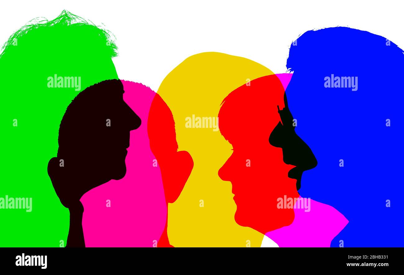 Male heads hi-res stock photography and images - Alamy