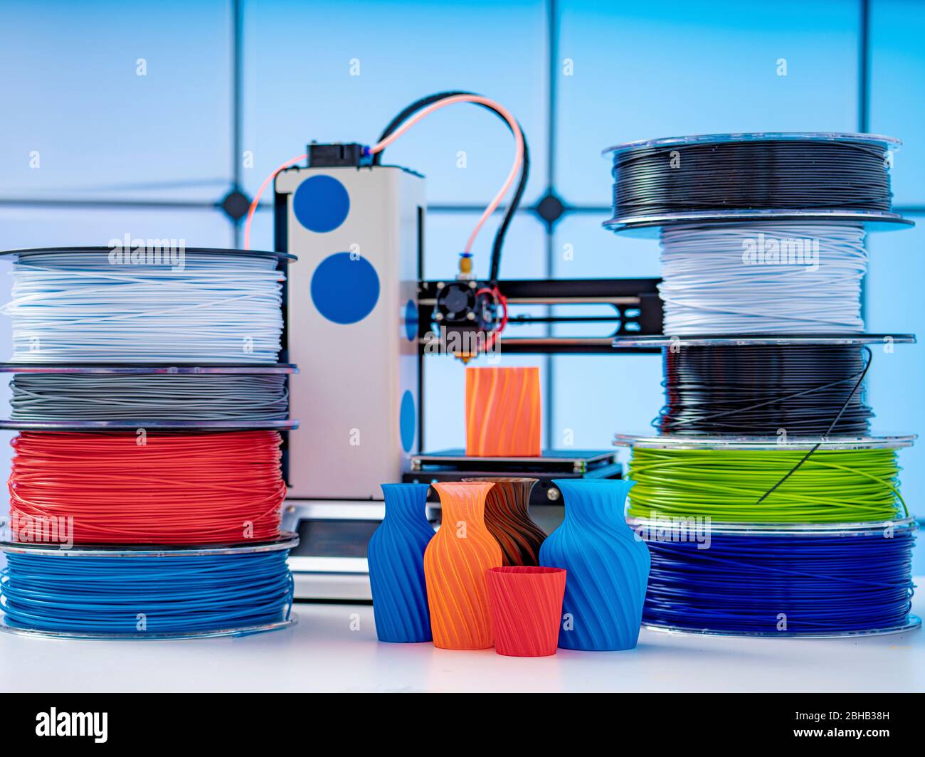 3D printing. Stock Photo