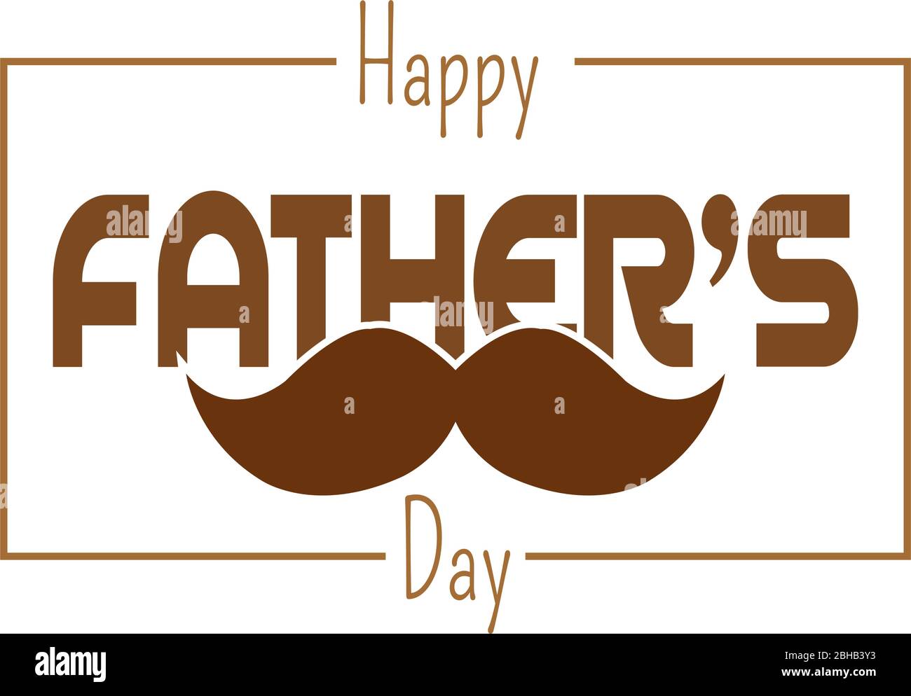 Happy fathers day banner Stock Vector