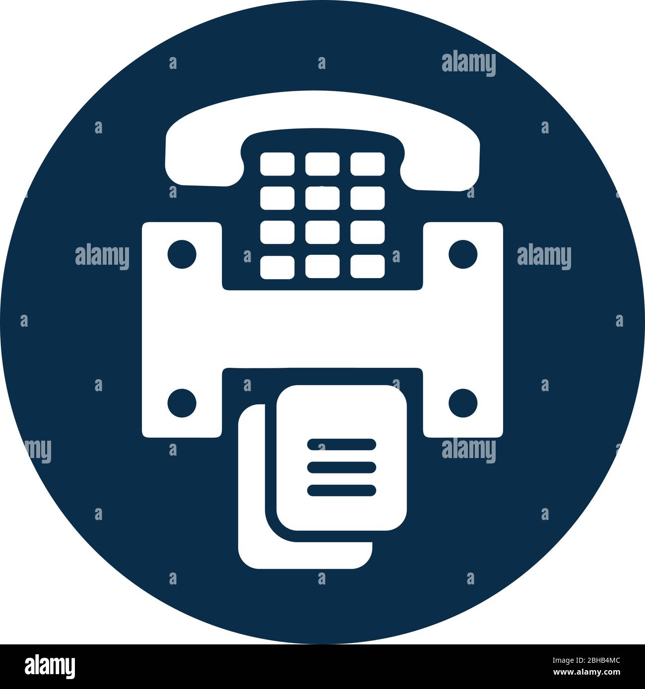 Beautiful, meticulously designed Fax icon, phone, print, telephone ...