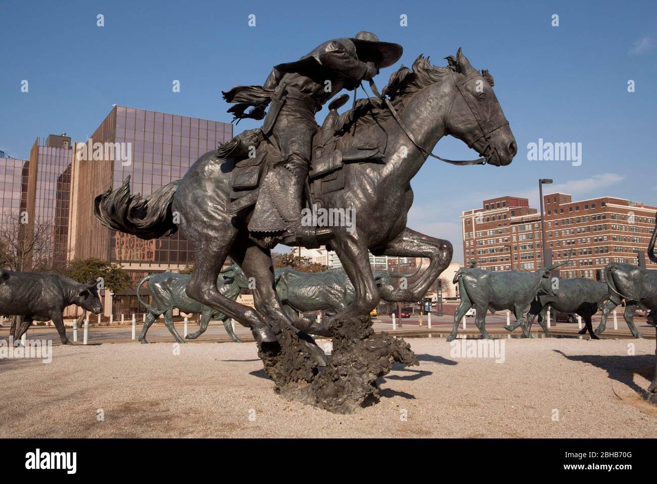 Downtown cattle drive hires stock photography and images Alamy