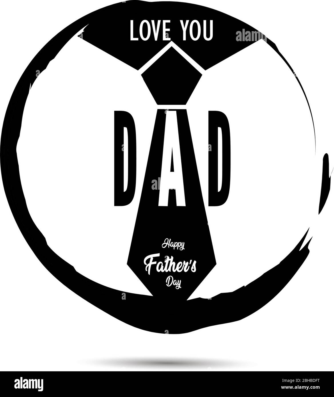 Happy fathers day label Stock Vector Image &amp; Art - Alamy