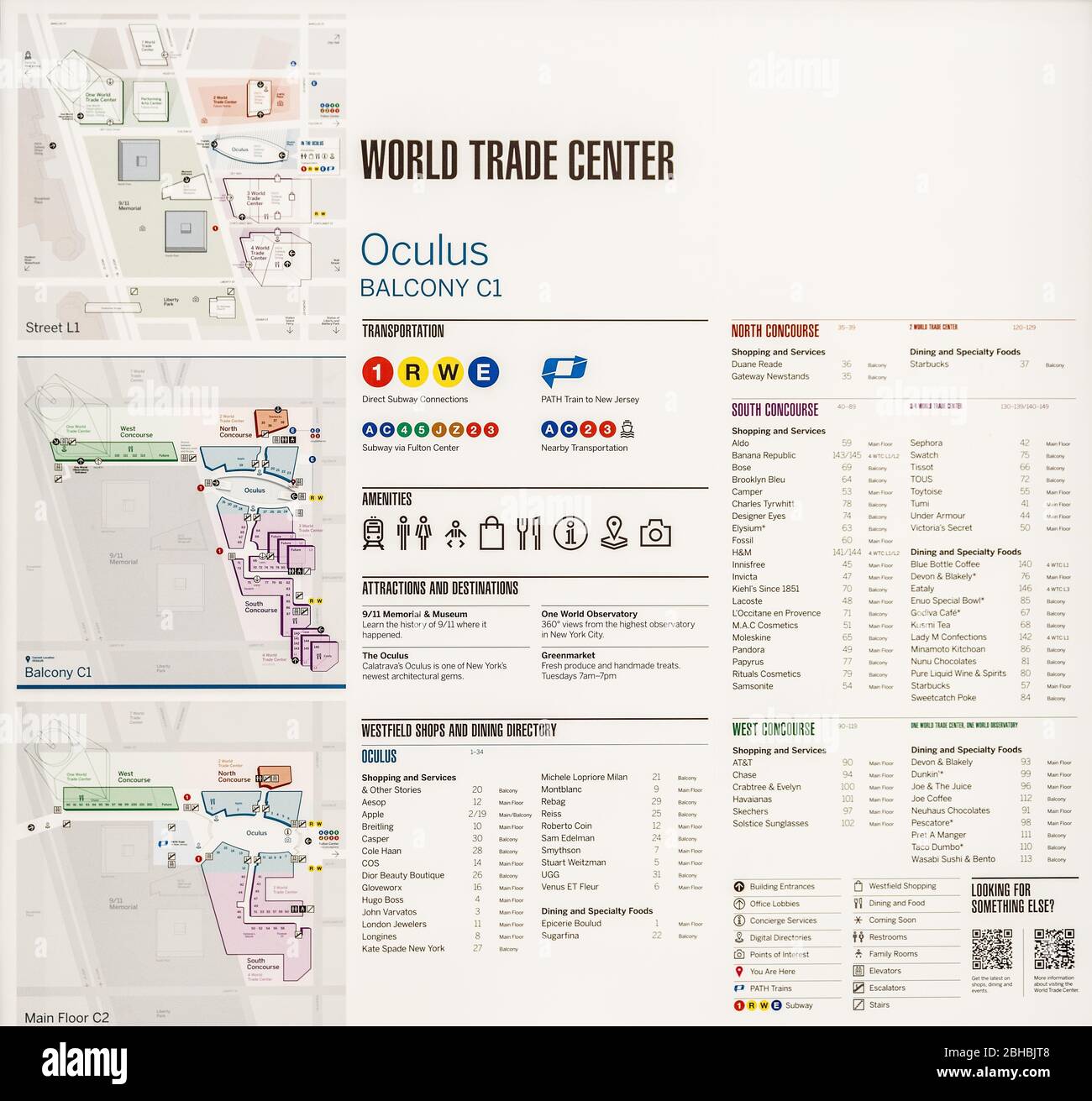 world trade center map