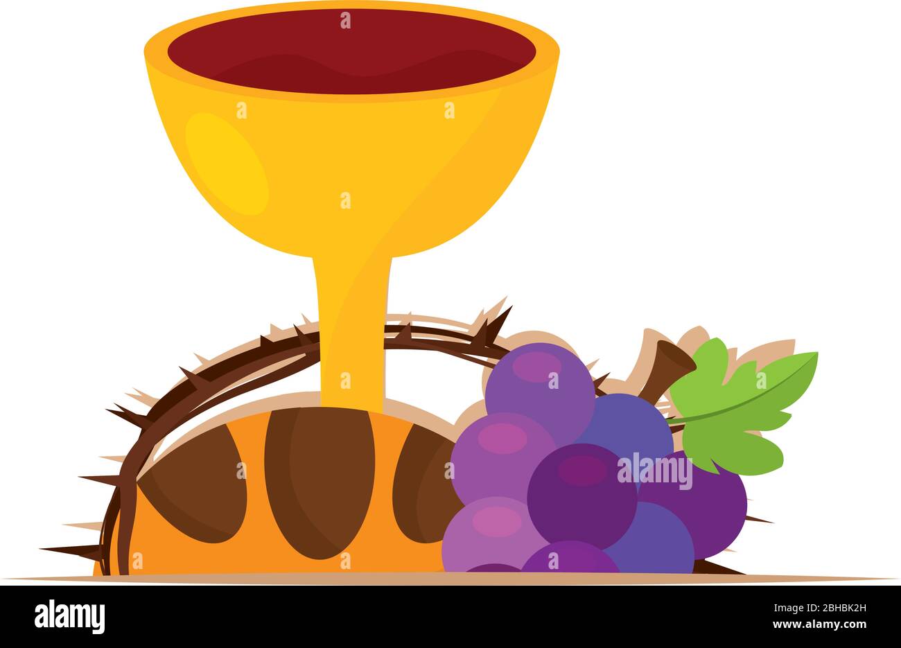 Holy week illustration Stock Vector