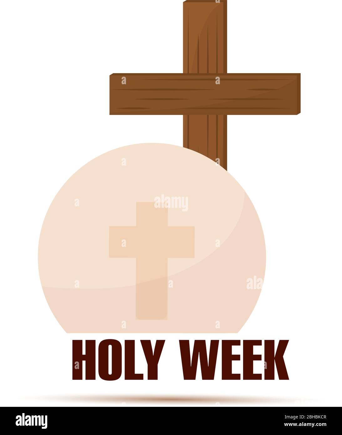 Holy Week Poster Stock Vector Image Art Alamy
