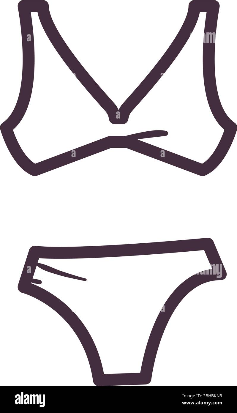 Bikini Line Cut Out Stock Images & Pictures - Alamy