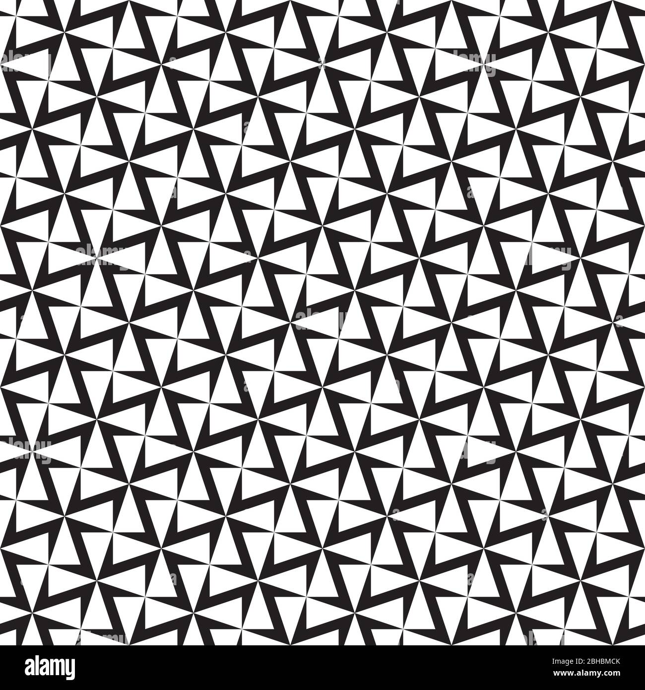 Seamless geometric abstract cross pattern Stock Vector