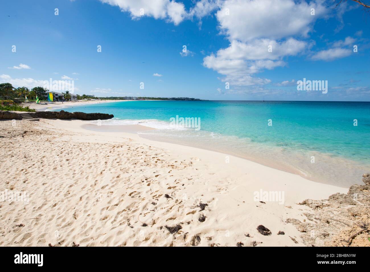 The Caribbean, Anguilla. The Malliouhana Hotel & Spa, beach at Meads