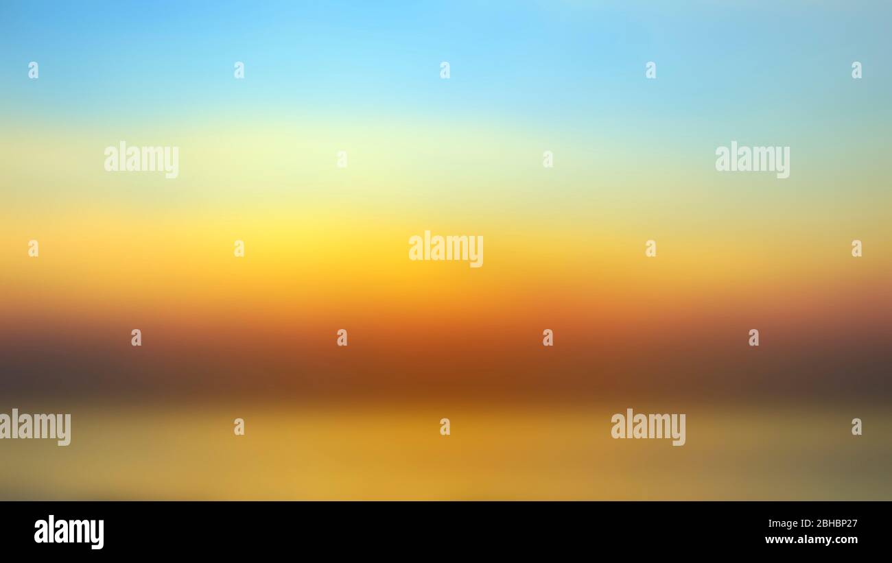 Gradient of morning sky tone. Blurred morning sky tone background for bacdrop, product display and web design. Stock Photo