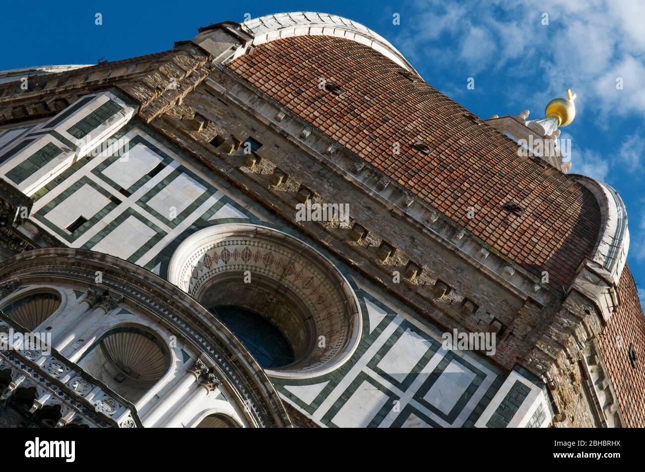 Brunelleschi's dome, Cathedral of Santa Maria del Fiore, Florence, Italy Stock Photo