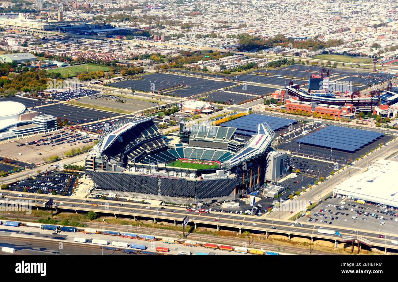 Lincoln Financial Field Aerial Poster