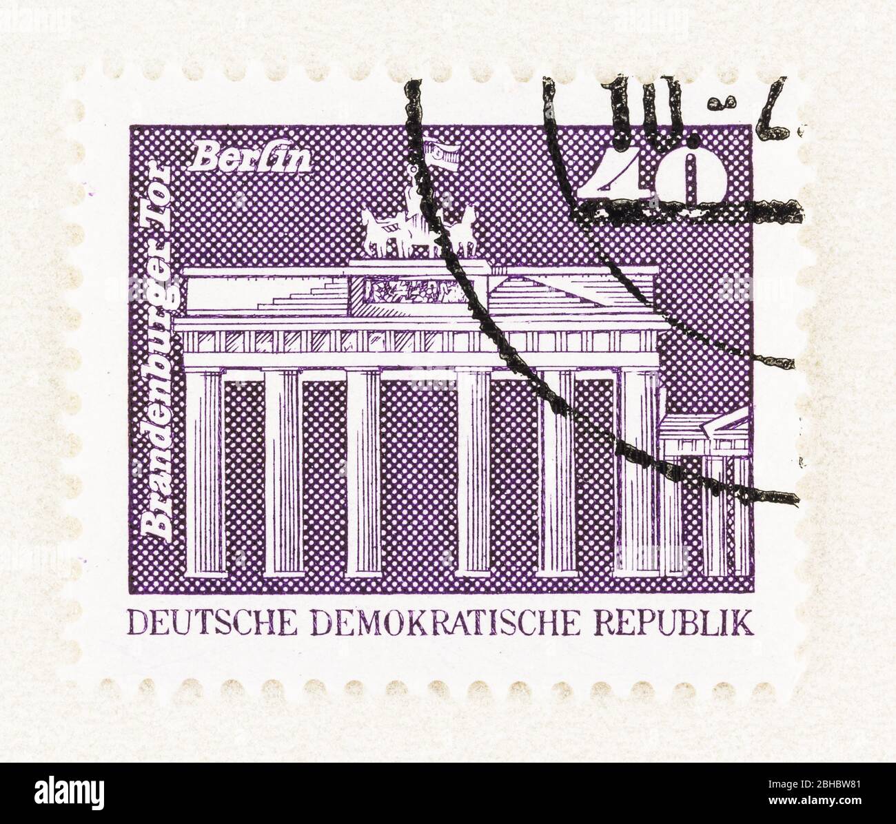 East german stamp hi-res stock photography and images - Page